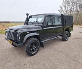 LAND ROVER DEFENDER PICK-UP LAND ROVER DEFENDER 130 CREWCAB DC 4WD 2008 ZWART — BESTELAUTO'S — MARKTPLAATS