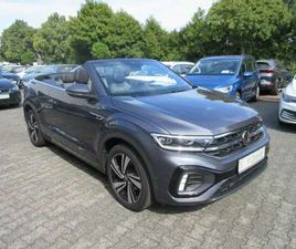 VOLKSWAGEN T-ROC CABRIO R-LINE 1.5 TSI DSG NAVI KAMERA KEYLESS ALU 18 APS SITZHEIZUNG CLIMATRONIC ACC AID ASSIST