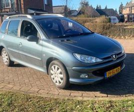 PEUGEOT 206 SW PEUGEOT 206 1.6 16V SW 2006 GRIJS — PEUGEOT — MARKTPLAATS