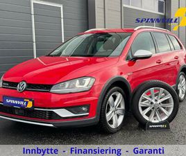 VOLKSWAGEN GOLF VARIANT ALLTRACK 2.0TDI 184HK/ 4MOTION/ DSG-AUTOMAT/ EXCLUSIVE/ DELSKINN