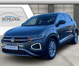 VOLKSWAGEN T-ROC STYLE 1.0 L TSI OPF 6-GANG NAVI DIGITALES COCKPIT MASSAGESITZE LED ACC APPLE CARPLAY