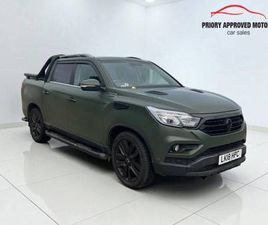 2018 SSANGYONG MUSSO 2.2D RHINO PICKUP DOUBLE CAB 4DR DIESEL AUTO 4WD EURO 6 (181 PS) PICK UP DIE...