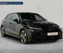 AUDI A3 35 TFSI BLACK EDITION 5DR S TRONIC