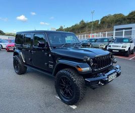 JEEP WRANGLER CONVERTIBLE 2025 JEEP WRANGLER BUZZ SV LUXURY 2.0 SUV 4DR BLACK FUEL WHEELS MOPAR BUMPER+++