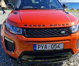 LAND ROVER RANGE ROVER EVOQUE CABRIO TD4 LAND ROVER RANGE ROVER EVOQUE 2,0L 2018