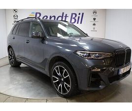 BMW X7 XDRIVE30D M SPORT | 7-SITS | SKY LOUNGE SE UTRUSTNING