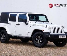 JEEP WRANGLER CONVERTIBLE 2014 JEEP WRANGLER 2.8 CRD OVERLAND SUV DIESEL AUTO 4WD 4DR - JUST 40,000 MILES / HUGE SERVICE CO...