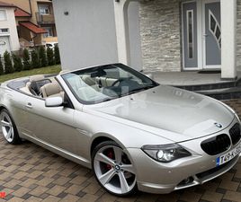 BMW 645 V8 E64 CABRIO 333KS TOP STANJE