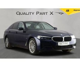 BMW SERIE 5 530E 2022 BMW 5 SERIES 2.0 530E SE SALOON 4D