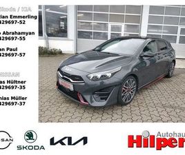 KIA CEED GT CEED 1.6T-GDI GT 204PS LEDER PANO JBL NAVI KAMER