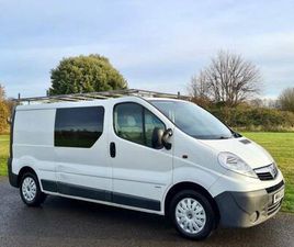 VAUXHALL VIVARO 2014 VAUXHALL VIVARO 2.0 2900 CDTI 113 BHP PANEL VAN DIESEL MANUAL