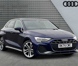 AUDI A3 SPORTBACK S LINE 150 PS TFSI S TRONIC