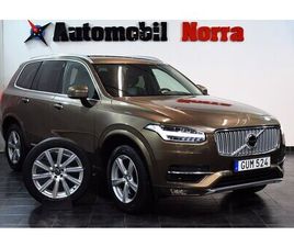 VOLVO XC90 T6 VOLVO XC90 T6 AWD GEARTRONIC INSCRIPTION NAVI B-KAM 7-SITS DRAG