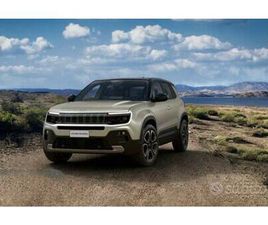 JEEP AVENGER JEEP AVENGER SUMMIT-1.2 48V-MHEV-PELLE-WINTER PA