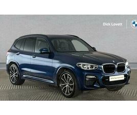 BMW X3 XDRIVE 20D BMW X3 XDRIVE20D M SPORT 2.0 5DR