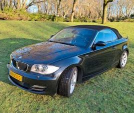BMW 1-SERIE 2.0 118I CABRIO 2008 ZWART — BMW — MARKTPLAATS