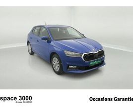 SKODA FABIA 2022 - BLEU ENERGIE - FABIA 1.0 TSI 95 CH BVM5