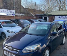 FORD FOCUS 2013 FORD FOCUS 1.0 ECOBOOST ZETEC 5DR HATCHBACK PETROL MANUAL