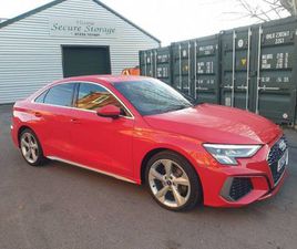 2021 AUDI A3 2.0 TDI 30 S LINE SALOON 4DR DIESEL MANUAL EURO 6 (S/S) (116 PS) D