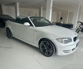 BMW SERIE 1 CABRIO 118 BMW 118 118I CABRIO ELETTA