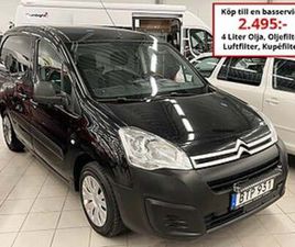 CITROËN BERLINGO VAN INCREASED PAYLOAD 1.6 BLUEHDI 75HK MOMSBIL