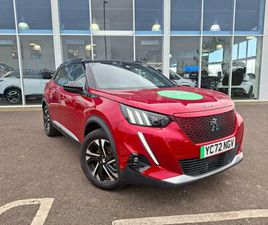 PEUGEOT 2008 E-2008 50KWH GT AUTO 5DR (7KW CHARGER)