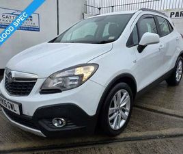 VAUXHALL MOKKA 2016 16 VAUXHALL MOKKA 1.4I TURBO TECH LINE SUV 5DR PETROL MANUAL 2WD EURO 6 (S/