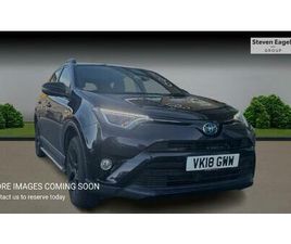 TOYOTA RAV4 TOYOTA RAV4 EXCEL SUV'S 2.5 VVT-H EXCEL CVT 4WD EURO 6 (START/STOP) 5DR (SAFETY SENSE, NAV)