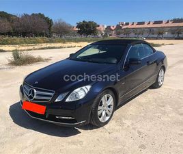 MERCEDES-BENZ CLASE E CABRIO E 350 CGI BE AVANTGARDE
