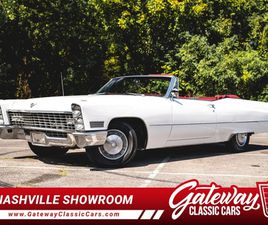 CADILLAC DEVILLE CABRIOLET 1967 CADILLAC DEVILLE CONVERTIBLE