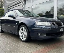 SAAB 9.3 CABRIOLET 2.0T VECTOR-1ÈRE MAIN-HISTORIQUE COMPLET-FAIBLE KILOMÉTRAGE
