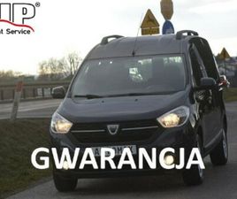 DACIA DOKKER VAN DACIA DOKKER 1.6 BENZYNA GWARANCJA PRZEBIEGU BEZWYPADKOWY NAWI KAMERA 2X DRZWI PR