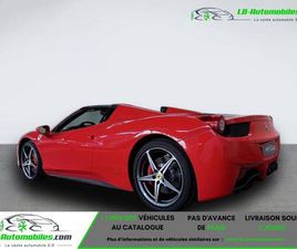 FERRARI 458 ITALIA SPIDER FERRARI 458 SPIDER 4.5 V8 570CH