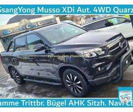 MUSSO XDI QUARTZ 4WD AUT. NAVI AHK WR GAR. 10/26 Q