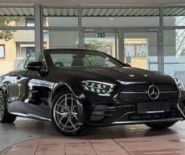 MERCEDES-BENZ E 450 CABRIO AMG/BURMESTER/HUD/AMBIENTE/MASSAGE/
