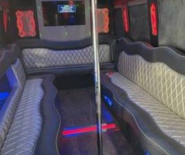 2010 FORD E450 PARTY BUS LIMOUSINE. STRIPPER POLE. PREMIUM SOUND