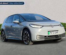 VOLKSWAGEN ID.3 PRO 58KWH FAMILY AUTO 5DR