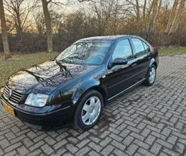 VOLKSWAGEN BORA 1.8TURBO 20V, 2003 ZWART, NIEUWE APK. — VOLKSWAGEN — MARKTPLAATS