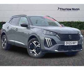 PEUGEOT 2008 2025 PEUGEOT 2008 1.2 PURETECH GT SUV 5DR PETROL EAT EURO 6 (START/STOP) (130 PS) SUV PETROL AUTOMATIC