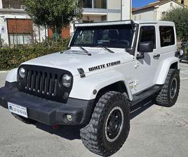 JEEP WRANGLER CONVERTIBLE WRANGLER 2.8 CRD SAHARA AUTO