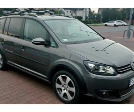 VOLKSWAGEN CROSSTOURAN VOLKSWAGEN TOURAN CROSS PL 2.0 NISKI PRZEBIEG KRAKÓW PRĄDNIK CZERWONY • OLX.PL
