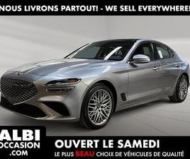 2022 GENESIS G70 ADVANCED 2.0T CUIR TOIT NAV 4RM