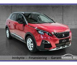 PEUGEOT 3008 1.5 BLUEHDI 130HK GT-LINE /KAMERA/ACC/NAVI