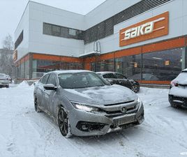 HONDA CIVIC SEDAN 182 HV SPORT PLUS AT ** JUURI TULLUT! / KATTOLUUKKU / NAHKAPENKIT / ACC / BLISS **