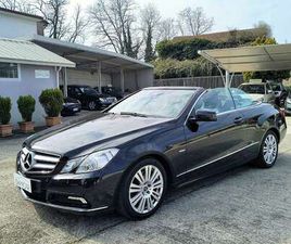 MERCEDES CLASSE E CABRIO E 350 CABRIO 231CV AUTOMATICO
