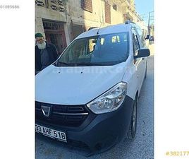 GALERIDEN DACIA DOKKER 1.6 ECO-G AMBIANCE 2021 MODEL MERSIN 38.000 KM BEYAZ - 38217710 | ARABAM.COM