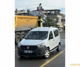 SAHIBINDEN DACIA DOKKER 1.5 DCI AMBIANCE 2015 MODEL MERSIN 298.000 KM BEYAZ - 38223442 | ARABAM.COM