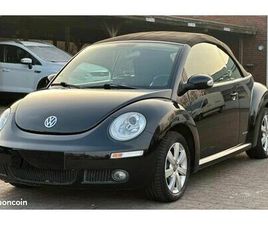 VOLKSWAGEN NEW BEETLE CABRIOLET VOLKSWAGEN NEW BEETLE 1.8 T 150CH CABRIOLET UNITED GARANTIE 12 MOIS