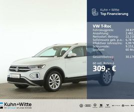 VOLKSWAGEN T-ROC T-ROC 1.5 TSI STYLE AHK+LED+RFK+NAVI+APPLECAR