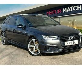 2019 AUDI A4 AVANT 2.0 40 TFSI BLACK EDITION